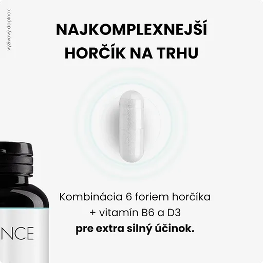 ADVANCE Magnesium 6 foriem horčíka 90 kapsúl