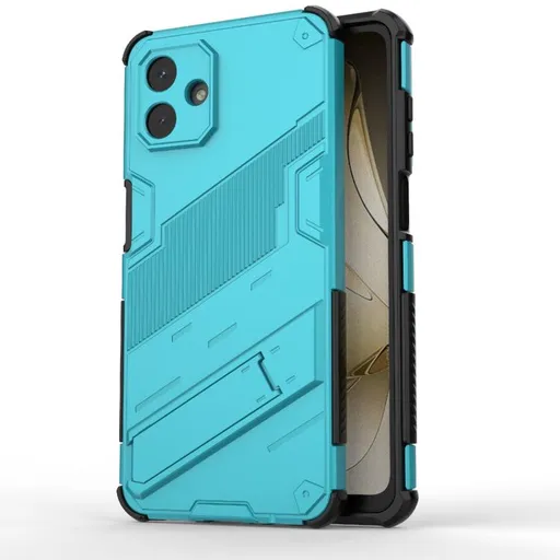 BIB Ochranný obal so stojanom pre Samsung Galaxy A07 modrý