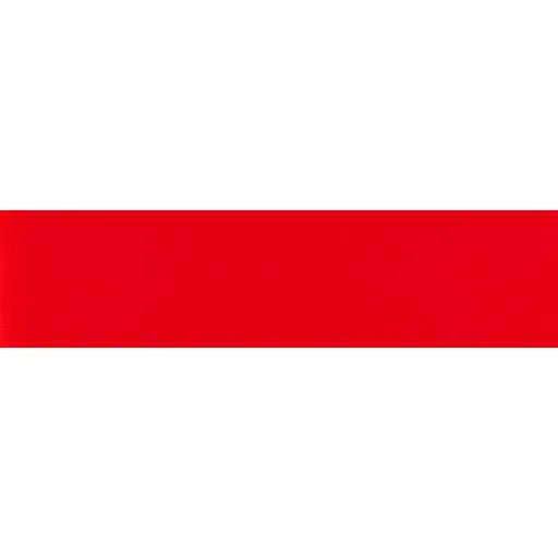 Obklad Ribesalbes Chic Colors rojo 10x30 cm lesk CHICC1416