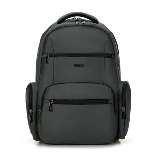 Elegantný pánsky ruksak na 15,6'' notebook z polyesteru s uchytením na kufor 99-3P-208-8