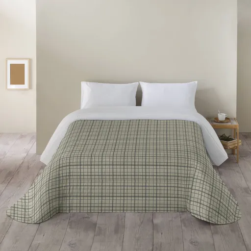 Kockovaná prikrývka z mikrovlákna 200g/m2