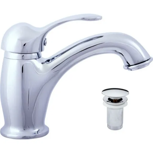 RAV SLEZÁK Labe umývadlová batéria s clic-clacom chróm L027.0K