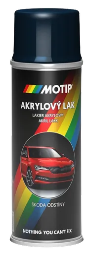 AUTOSPREJ ŠKODA - Farba na auto v spreji AC4690 - modrá kráľovská I. 0,2 L
