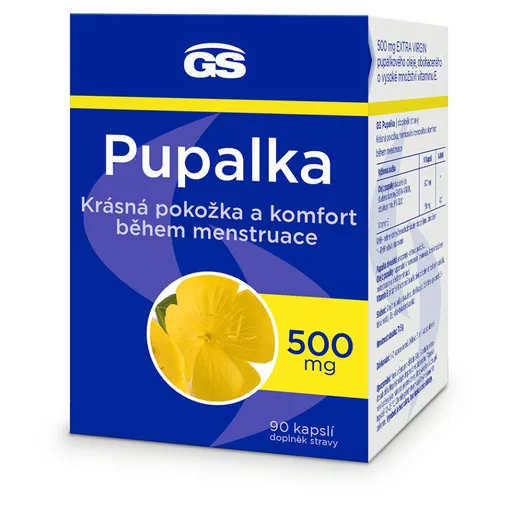 GS Pupalka 500 mg 90 kapsúl