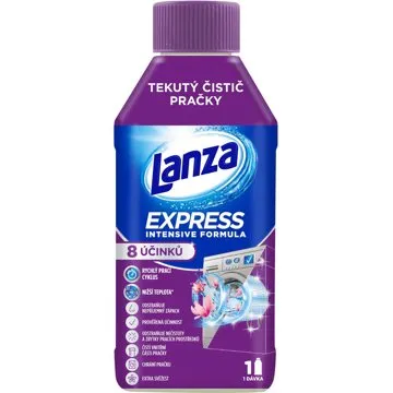 LANZA - Tekutý čistič práčky Express, 250 ml (5900627074536)