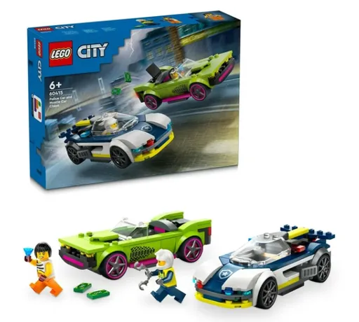 LEGO City Naháňačka policajného auta a športiak 60415