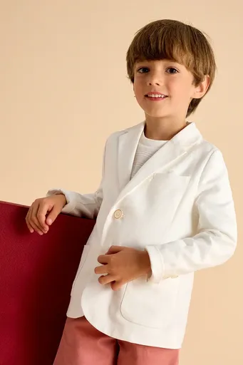 Detské sako s prímesou ľanu Mayoral