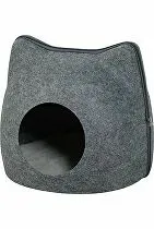 Domček pre mačky MOON antracit Zolux
