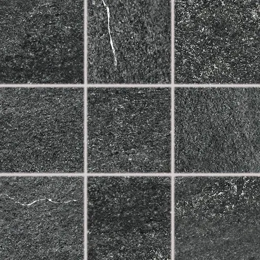 Dlažba Rako Quarzit čierna 10x10 cm mat DAR12739.1