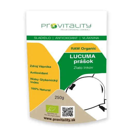 Lucuma Raw Organic prášok