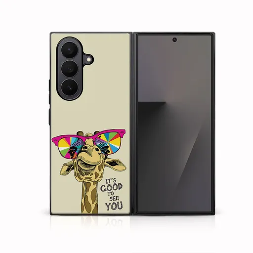 MY ART Ochranný kryt pre Samsung Galaxy Z Fold7 5G GIRAFFE (180)
