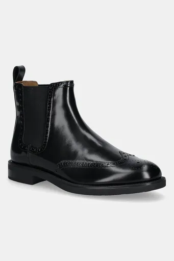 Kožené topánky chelsea Tommy Hilfiger HILFIGER VOGUE LTH A BROGUE BOOT