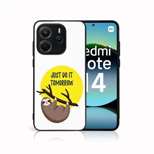 MY ART Ochranný kryt pre Xiaomi Redmi Note 14 SLOTH (188)