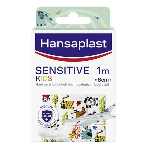 HANSAPLAST Sensitive kids zvieratká náplasť 1 m x 6 cm