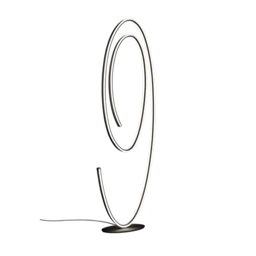 LED stojaca lampa Cinque Ciola čierna 477210132