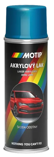 AUTOSPREJ ŠKODA - Metalíza na auto v spreji AC9430 - modrá hviezdna 0,2 L