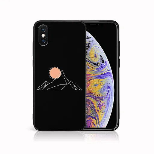 MY ART Ochranný kryt pre Apple iPhone X / XS MOUNTAIN (193)