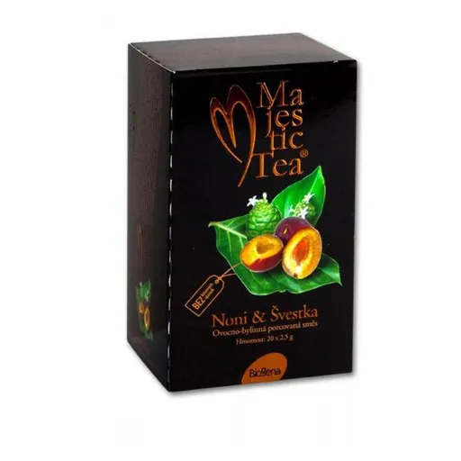 BIOGENA Majestic čaj Noni & Slivka 20x 2,5 g