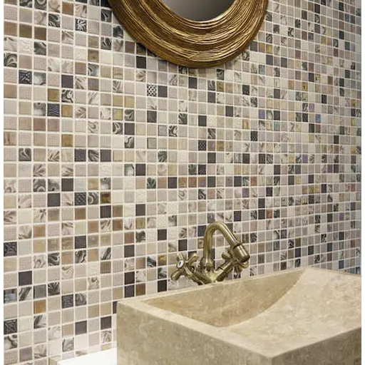 Sklenená mozaika Mosavit Galaxy antracita 30x30 cm lesk GALAXYAN