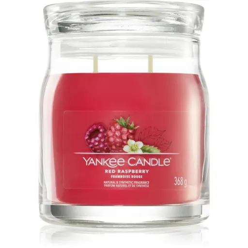 Yankee Candle Red Raspberry vonná sviečka Signature 368 g