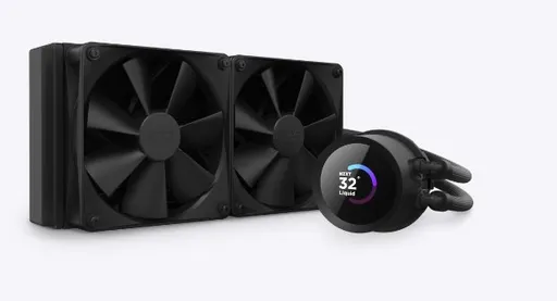 NZXT vodný chladič Kraken 240 / 2x120mm fan / LCD disp. / 6 rokov / LGA1851 / AM5
