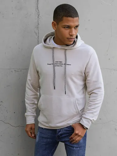 Moderná pánska mikina s potlačou