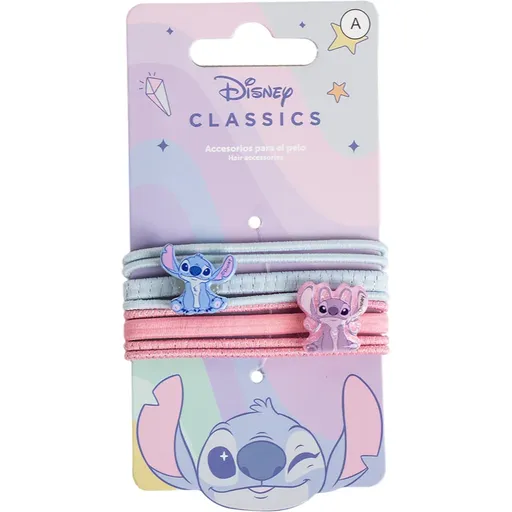 Disney Stitch Hair Accessories gumičky do vlasov 8 ks