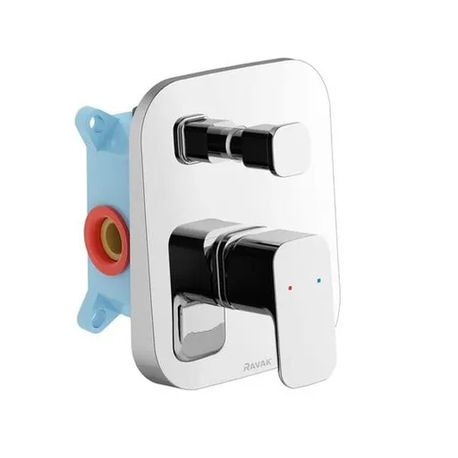 Ravak 10° Free sprchová a vaňová batéria 10 ° free s prepínačom chróm td f 065.00 X070136