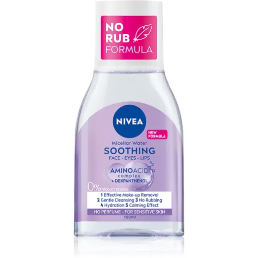 NIVEA Soothing micelárna čistiaca voda pre citlivú pleť 100 ml