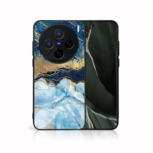 MY ART Ochranný kryt pre Vivo X200 5G BLUE MARBLE (141)