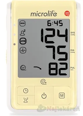 TLAKOMER MICROLIFE BP B6 FAVOURITE ZLTY