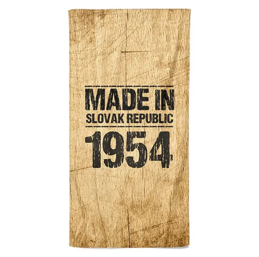 Osuška Made In (rok: 1954)