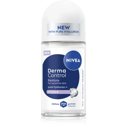 NIVEA Derma Control Restore guličkový antiperspirant 72h 50 ml