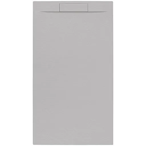 Sprchová vanička obdĺžniková SAT Fusion 140x90 cm liaty mramor gris perla SATFU14090GRP