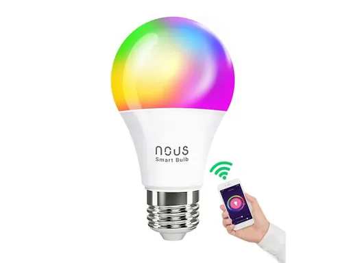 Smart LED žiarovka E27 9W RGB NOUS P3 WiFi Tuya