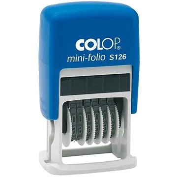 COLOP S 126 Mini-Folio, číslovacia (104933)