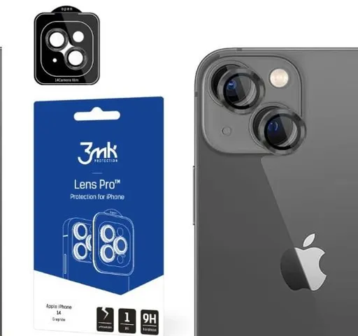3mk Lens Protection Pro pre Apple iPhone 15, Graphite