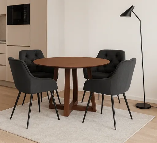 Elvisia Luxusný jedálenský set RORYS | 1 + 4