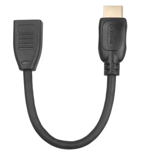 TB Touch HDMI M - HDMI F adaptér, 15 cm., v2.0