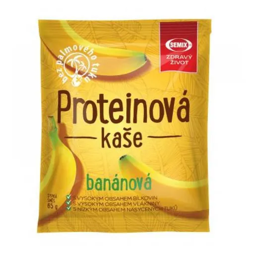 SEMIX Proteínová kaša banánová 65 g