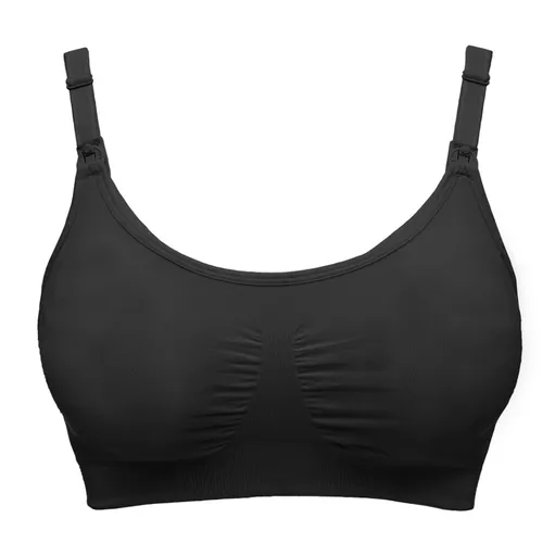 MEDELA Podprsenka 3v1 na dojčenie a odsávanie XL čierna 1 ks