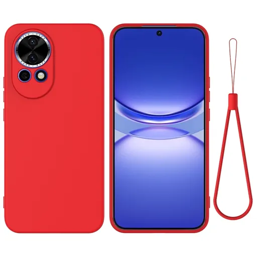 RUBBER Ochranný obal pre Huawei Nova 13 červený