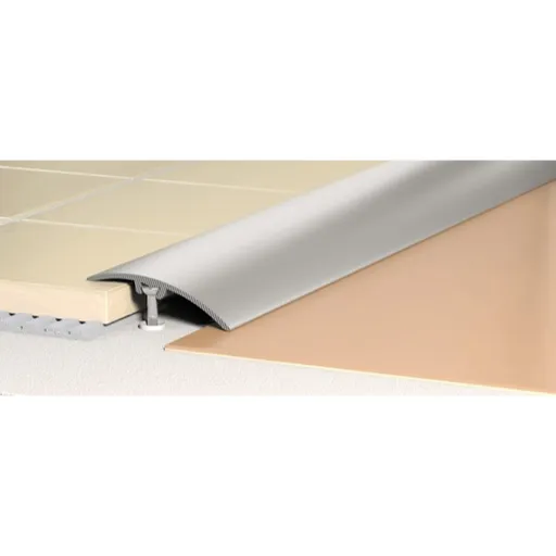 Lišta prechodová Havos chróm, hliník elox, dĺžka 90 cm, LP3ALE90