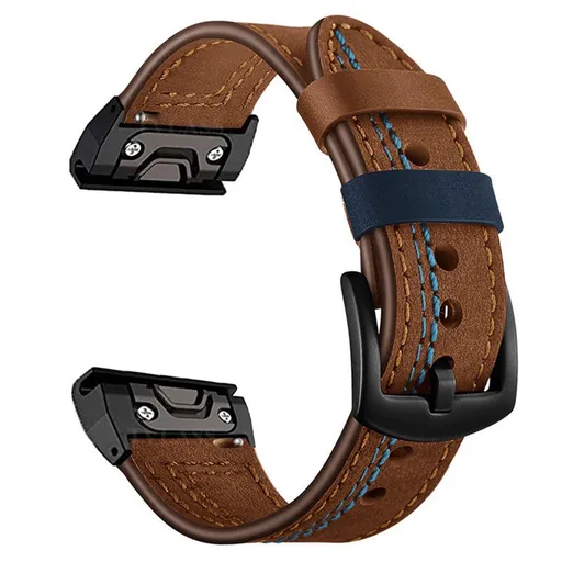 VANGUARD QuickFit Kožený remienok pre Garmin - šírka 22mm hnedý