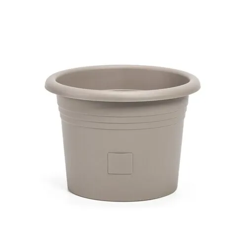 Plastia Samozavlažovací kvetináč Narza pr. 60cm, taupe, pr. 60 cm