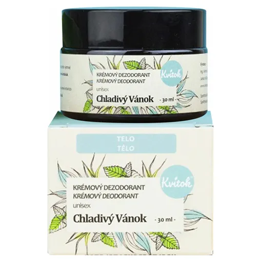 KVITOK Krémový dezodorant Chladivý vánok 30 ml