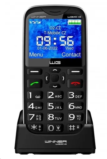 WG - Mobilný telefón WG20C, 4G, čierna