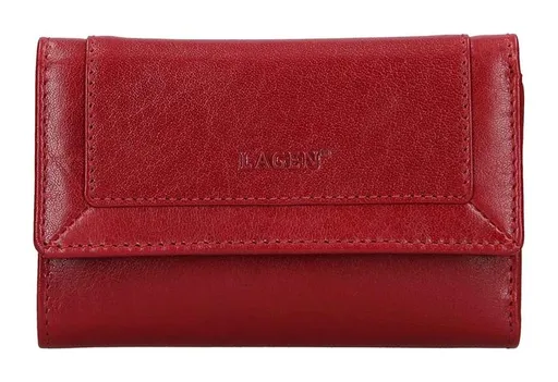 Dámska kožená peňaženka Lagen BLC/4390 Red/Red