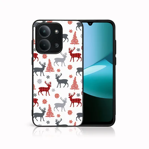 MY ART Kryt s vianočným dizajnom Xiaomi Redmi 15C / Redmi 15C 5G DEER (068)