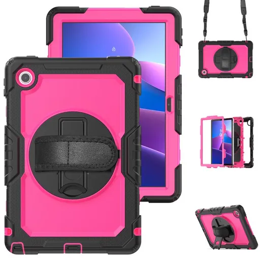 SOLID 360 Odolný obal pre Lenovo Tab 10.1 ružový